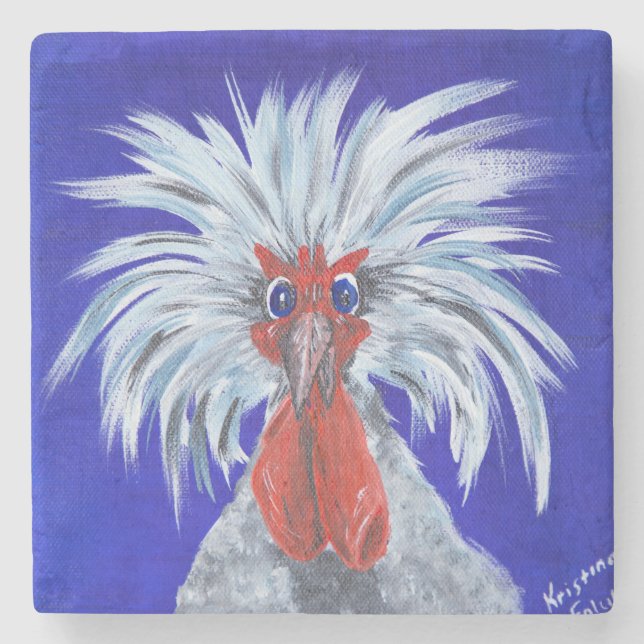 Bob Tile Stone Coaster (Front)