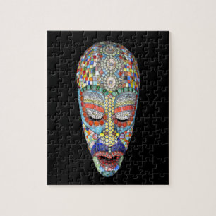 Bob, Why the Long Face? Mosaic Mask Jigsaw Puzzle