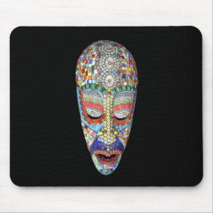 Bob, Why the Long Face? Mosaic Mask Mouse Mat