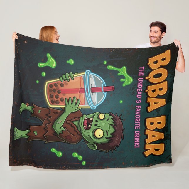 Boba Bar – Fleece Blanket (In Situ)