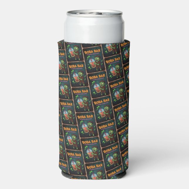 Boba Bar – Foam Can/Bottle Cooler (Seltzer Back)