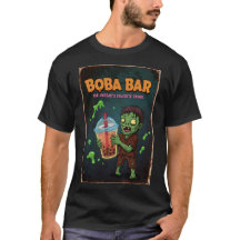 Boba Bar – The Undead’s Favorite Drink! T-Shirt