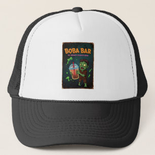Boba Bar – The Undead’s Favorite Drink! Trucker Hat