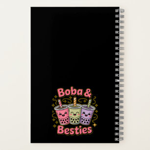 BOBA & Besties Vibes – Perfect for Boba Tea Lovers Notebook