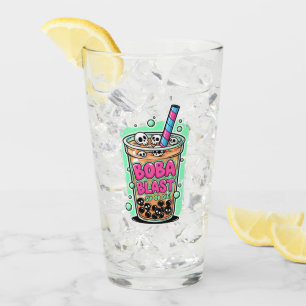Boba Blast – Sip or Die! Glass Cup