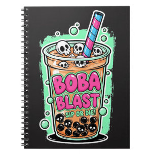 Boba Blast – Sip or Die!  Notebook