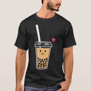 Boba Bubble Drink Kawaii friendship bibi and tina T-Shirt