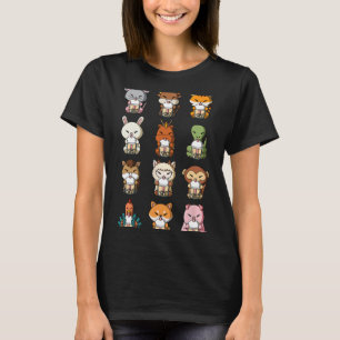 Boba Bubble Milk Tea Chinese Zodiacs Animal Lunar T-Shirt