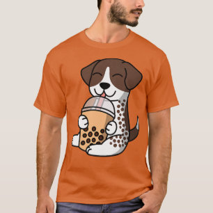 Boba Bubble Milk Tea German Shorthaired Pointer Do T-Shirt