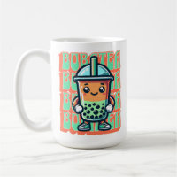 Boba Bubble Tea Kawaii Cute Cartoon