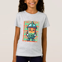 Boba Bubble Tea Kawaii Cute Cartoon