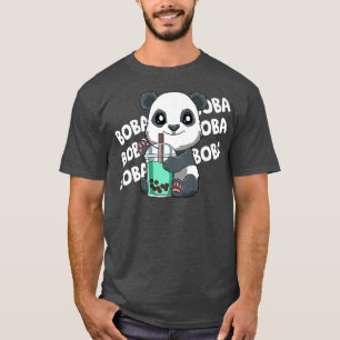 Boba Bubble Tea Panda 104 T-Shirt