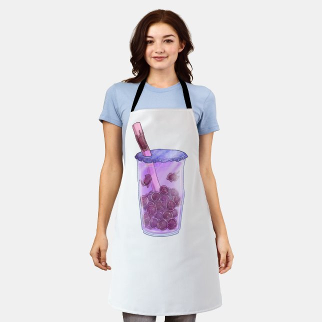 Boba Cats Apron (Worn)