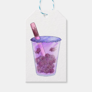 Boba Cats Gift Tags