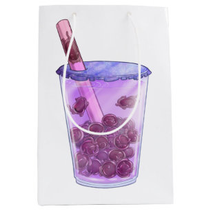 Boba Cats Medium Gift Bag