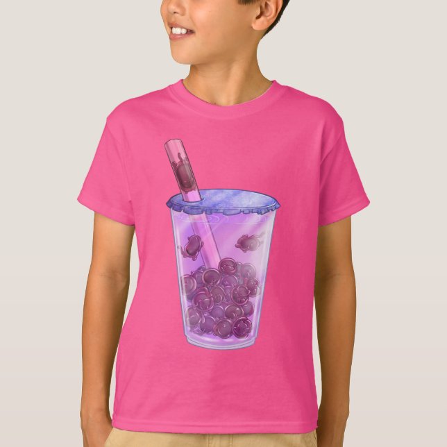Boba Cats T-Shirt (Front)