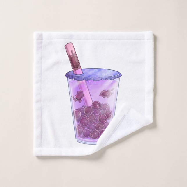 Boba Cats Wash Cloth (Wash Cloth)