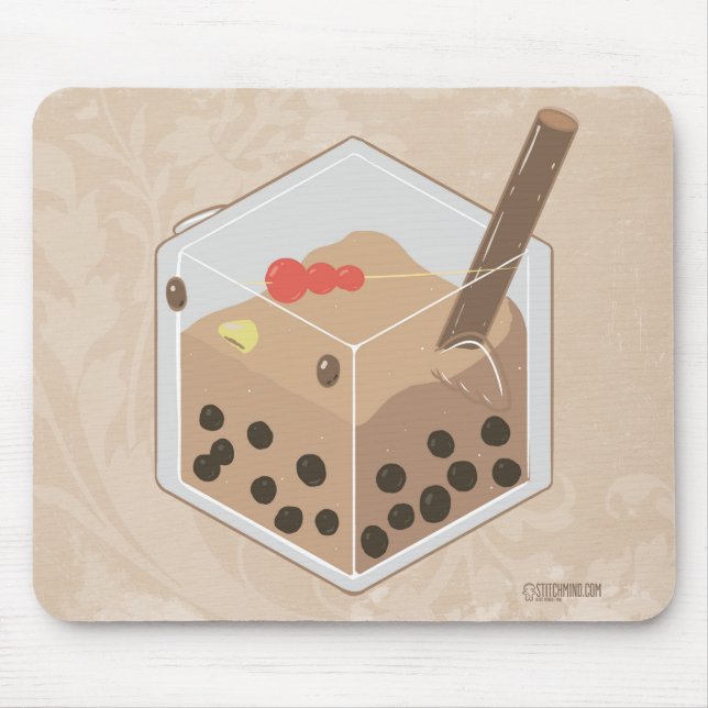 boba Cockblock Mouse Mat (Front)