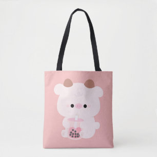 Boba Cow Tote Bag