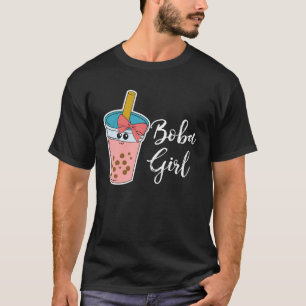 Boba  Girl Milk Tea Bubble Tea MP T-Shirt