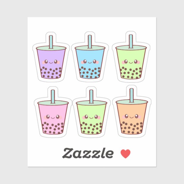 Boba Milk Tea Flavours (Sheet)