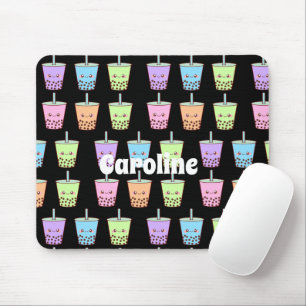 Boba Milk Tea Flavours Mouse Mat