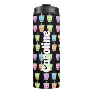 Boba Milk Tea Flavours Thermal Tumbler