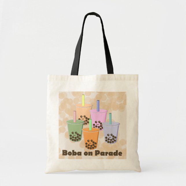 Boba on Parade Tote Bag (Front)