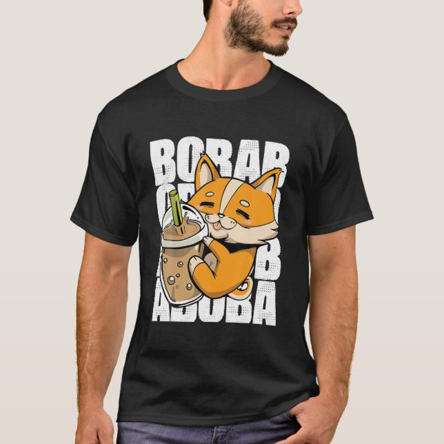 Boba Tea Boba Tea Drinker T-Shirt (Front)