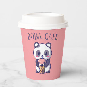 Boba Tea , Bubble milk tea Paper Cups