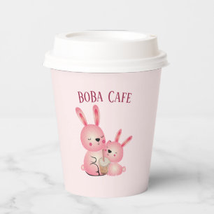 Boba Tea , Bubble milk tea Paper Cups