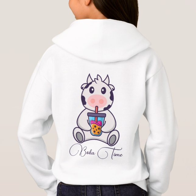 boba tea bubble tea (Back)