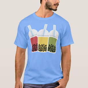 Boba Tea Bubble Tea Design T-Shirt