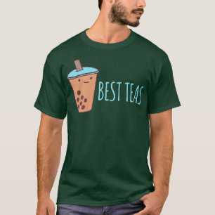 Boba Tea Bubble Tea Partnerlook Best Teas Premium T-Shirt