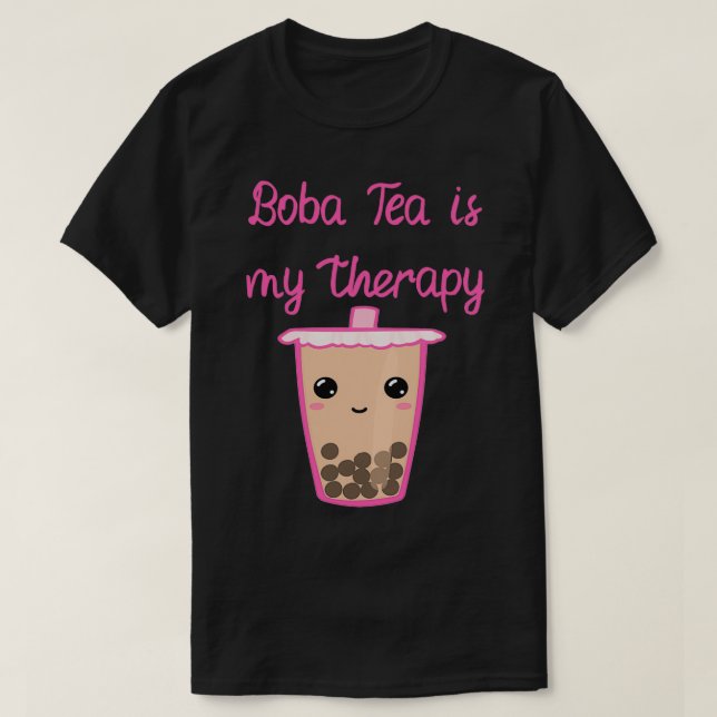 Boba Tea Lover T-Shirt (Design Front)