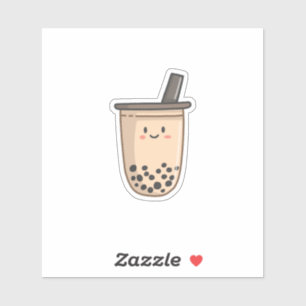 Boba Tea Milk Bubble Tea Kawaii Sticker