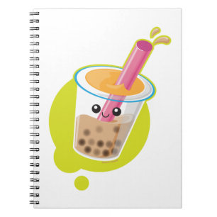 Boba Tea Notebook