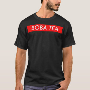 Boba Tea Red Bo Funny Boba Tea Bubble Tea gallop f T-Shirt