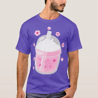 Boba tea sakura pink T-Shirt
