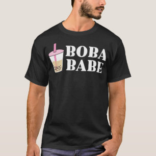 Boba Tea  Women Bubble Tea s Boba Babe pony horses T-Shirt