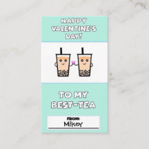 Boba Valentine’s Kids Cards