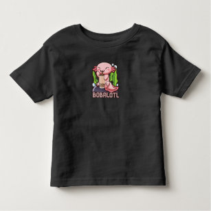 Bobalotl Axolotl Boba Tea Bubble Milk Anime Gift G Toddler T-Shirt