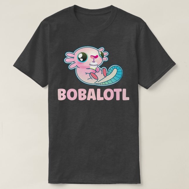 Bobalotl bubble-tea Premium  T-Shirt (Design Front)