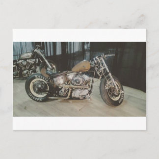 bobber bike postcard