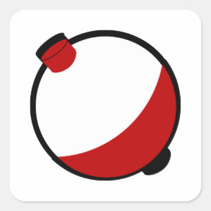 Bobber Square Sticker