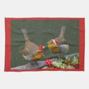 Bobbin' Robins Kitchen Towel