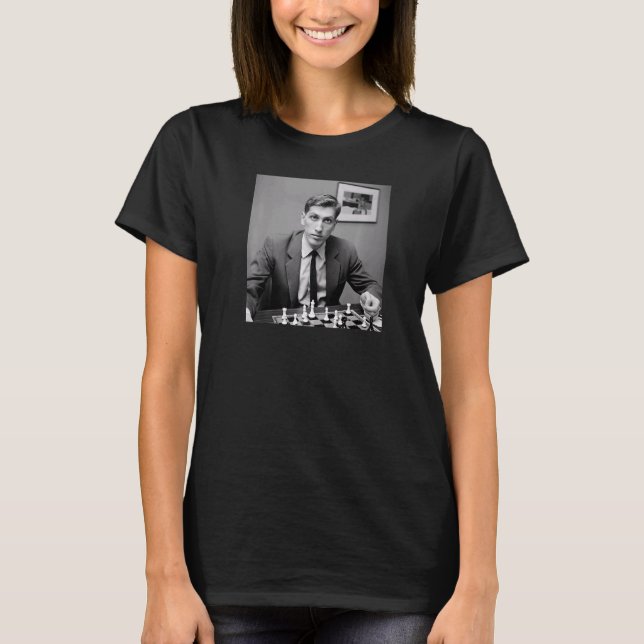 Bobby Fischer Chess   T-Shirt (Front)