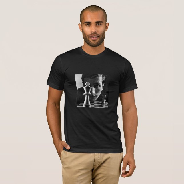 Bobby Fischer Chess T-shirt (Front Full)