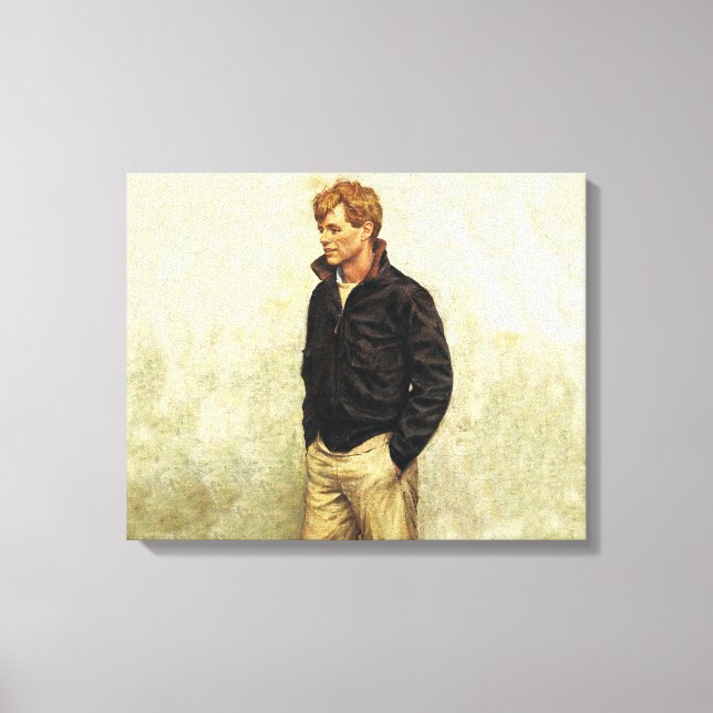 Bobby Kennedy Canvas Print (Front)