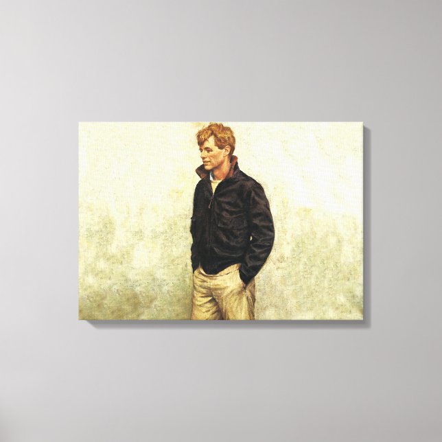 Bobby Kennedy Canvas Print (Front)